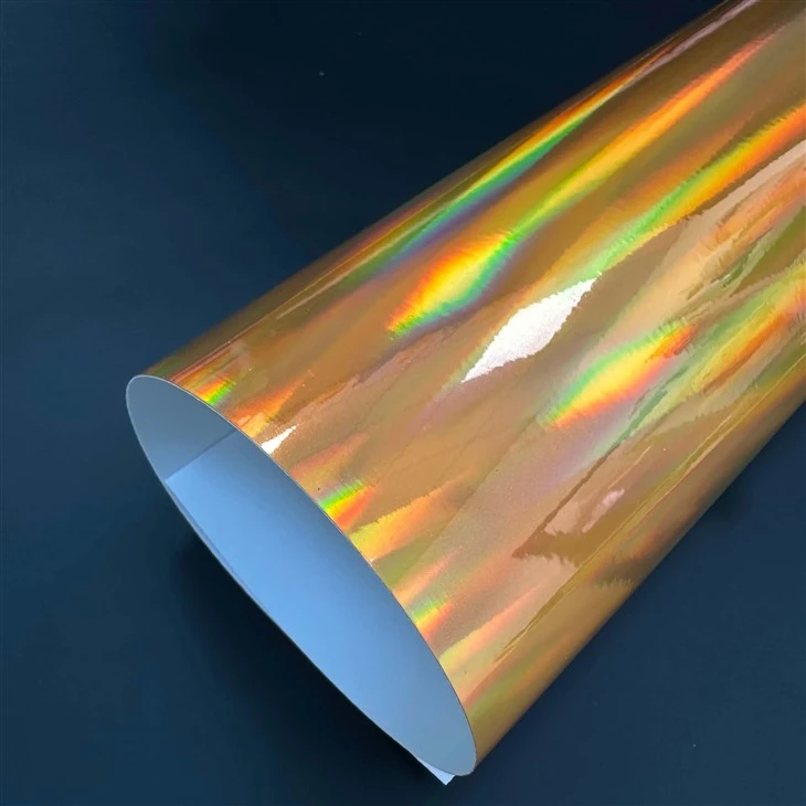 Vinyl Gluaisrothar Holagrafach-HoloChrome Gold
